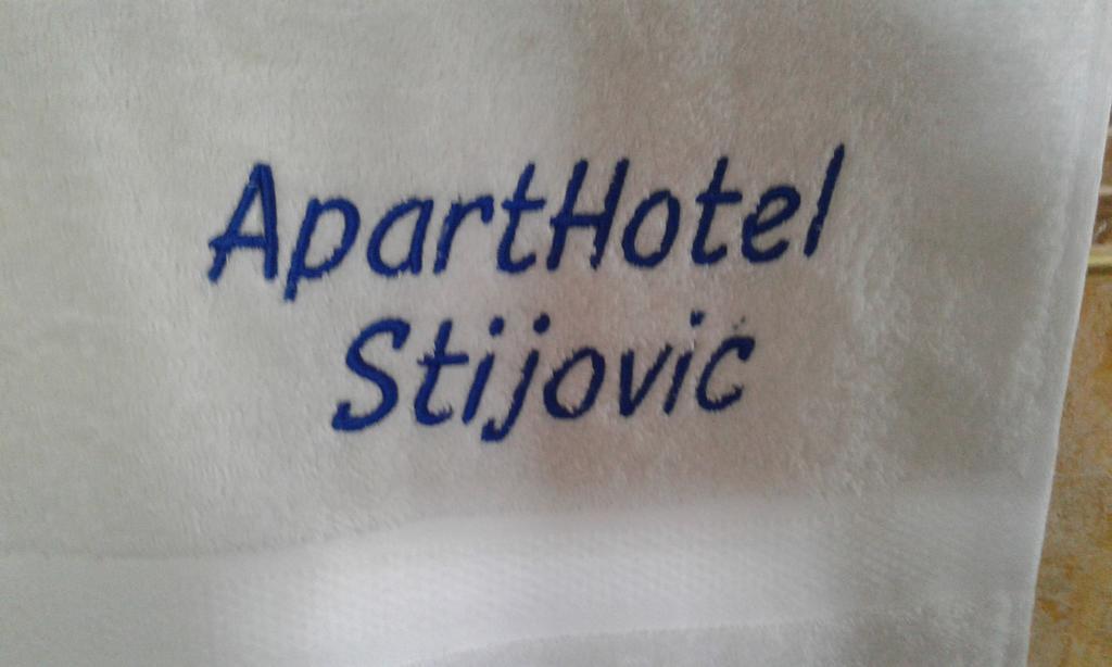 ApartHotel Stijovic Bar Buitenkant foto